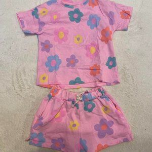 Print suit from zara.